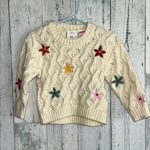 Zara Girls Knit Sweater